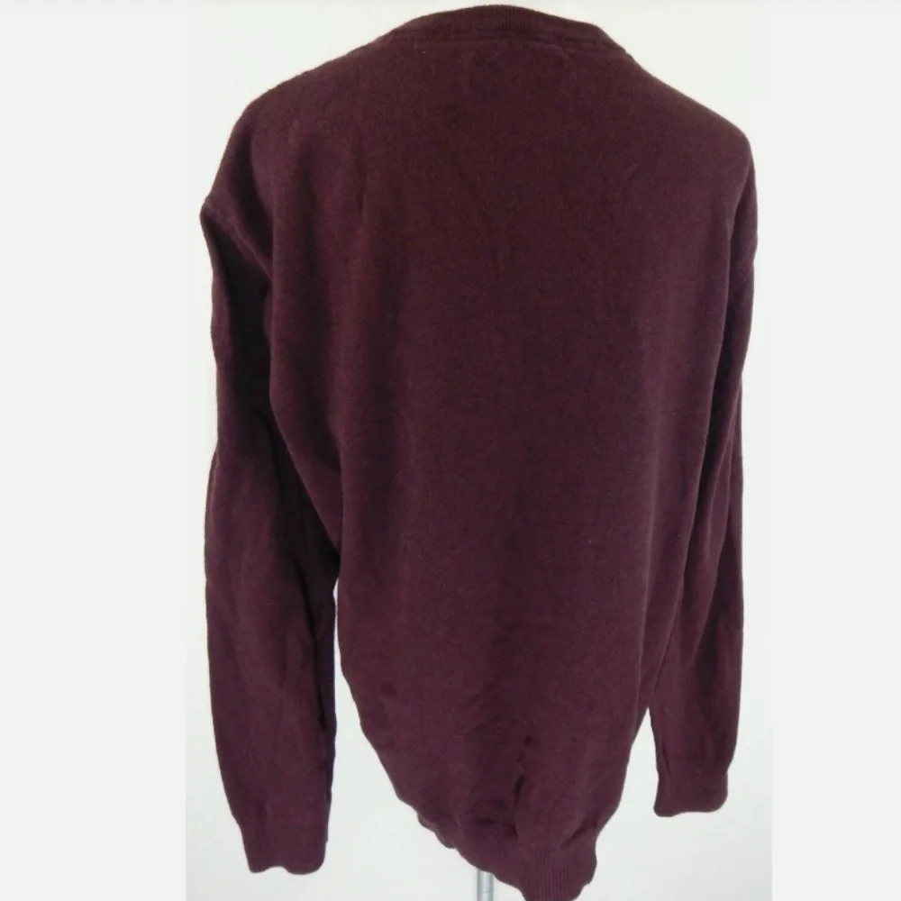 Hawker Rye V-Neck Cotton Cashmere Sweater